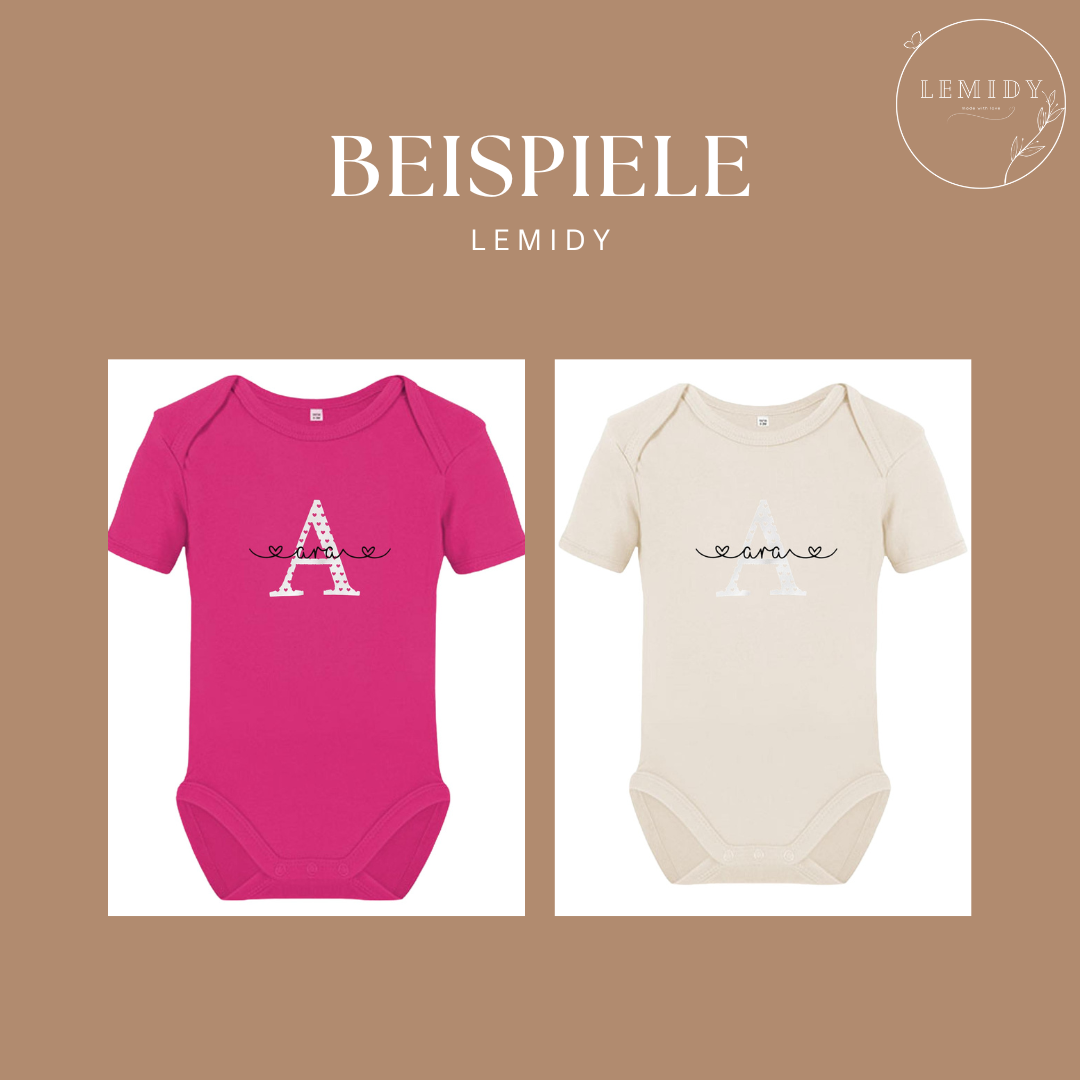 Babybody mit Name