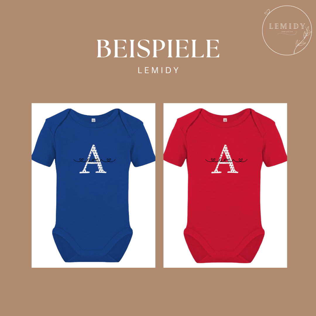 Babybody mit Name