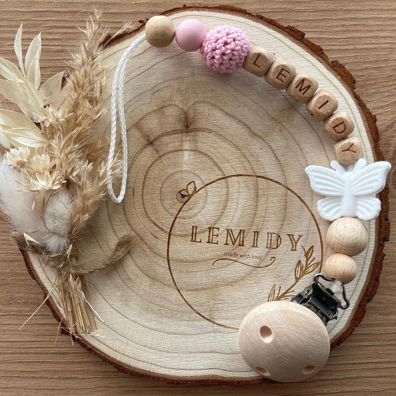 Schnullerkette "Butterfly"