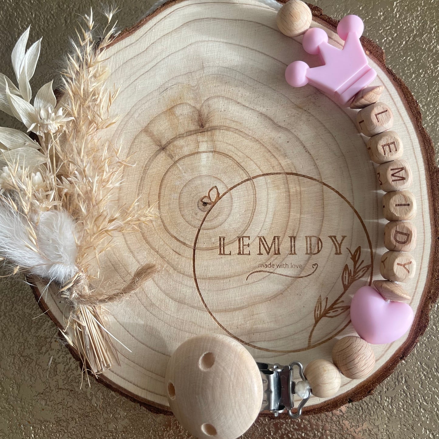 Schnullerkette "Prinzessin"