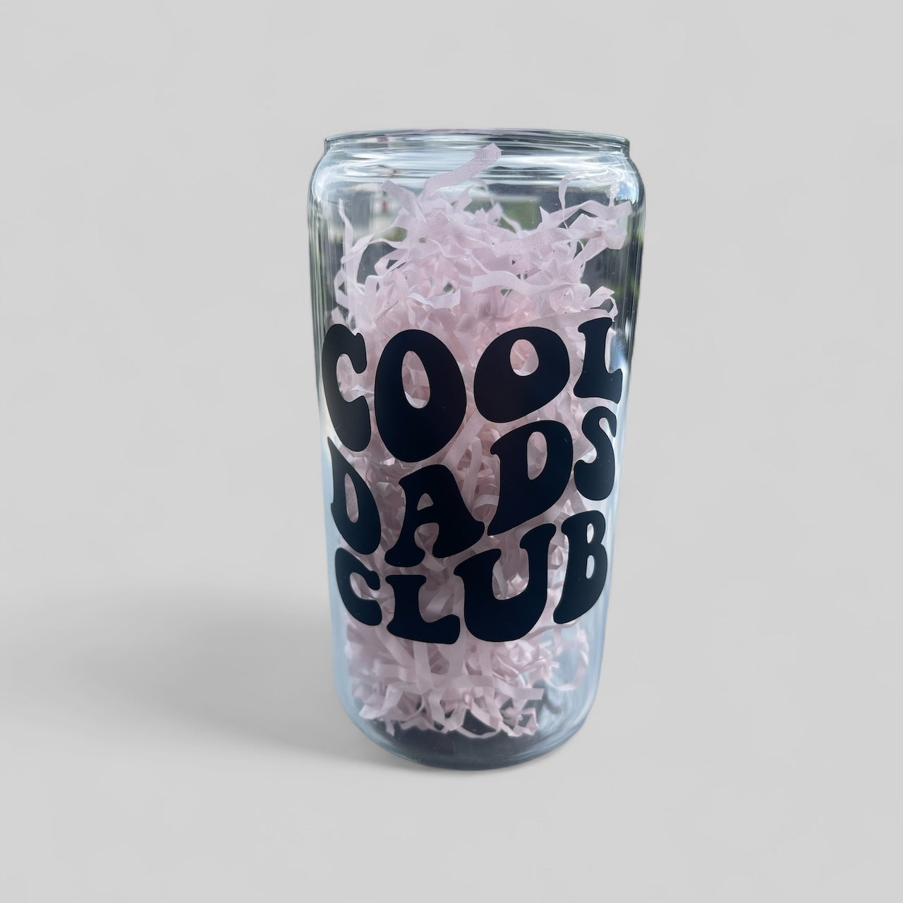 Cool Dads Club Trinkbecher aus Glas